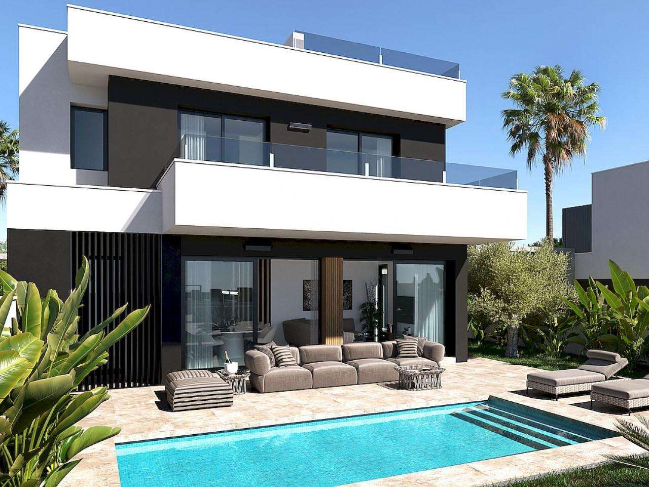 Neubau Villas mit 3 Schlafzimmern und 2 Badezimmern in Ciudad Quesada| Ref: MA-2187 – Ciudad quesada