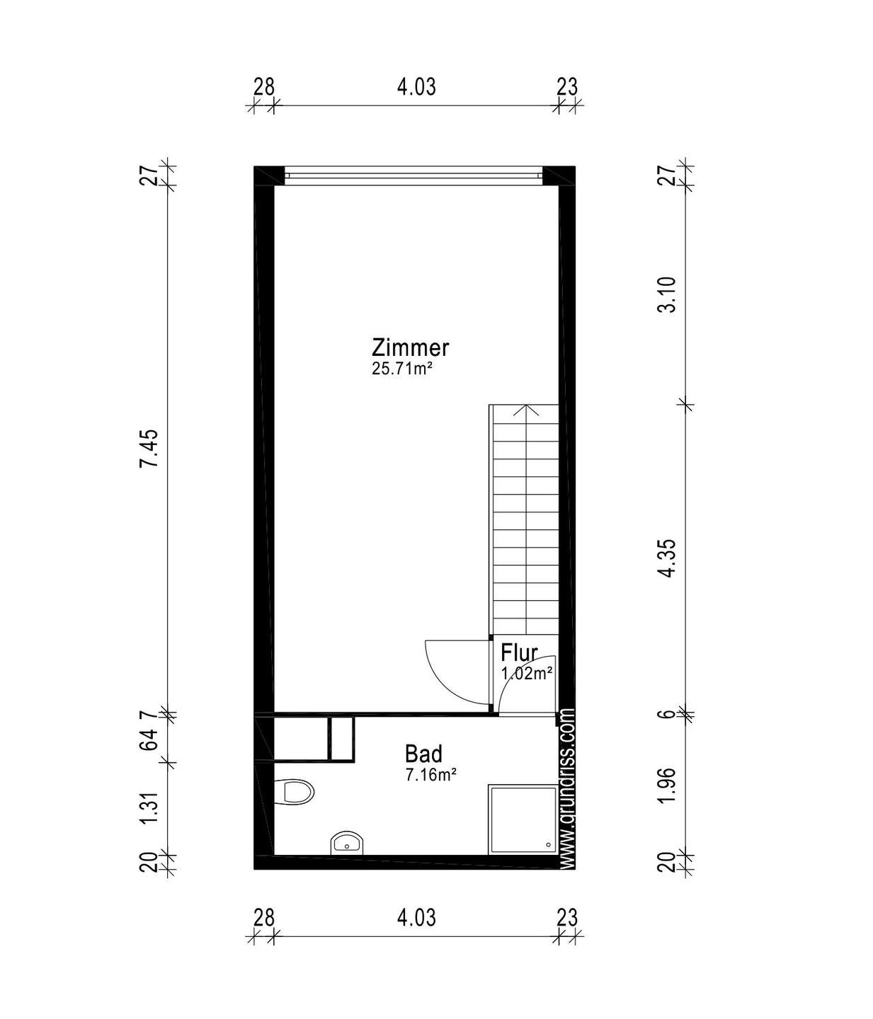 Liebhaberobjekt: Maisonettewohnung im 2. und 3. Obergeschoss – Berlin
