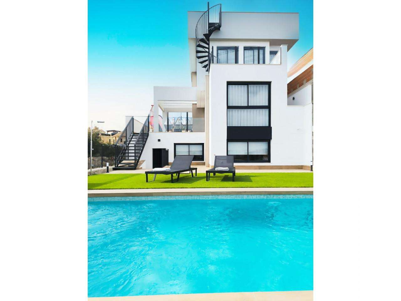 Neubau Villas mit 3 Schlafzimmern und 3 Badezimmern in Algorfa| Ref: MA-2258C – Algorfa