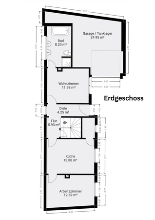 Ein Ort zum Gestalten – Einfamilienhaus mit Dachterrasse in Breckenheim — Bild 27 von 28
