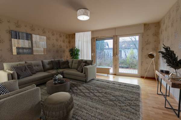 Solides Reihenmittelhaus mit großem Potenzial in Bischofsheim! — Bild 2 von 15