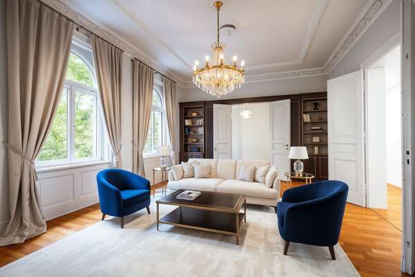 Stilvolle Altbauetage in denkmalgeschütztem Prachtbau – Exklusives Wohnen in bester Mainzer Lage — Bild 20 von 33