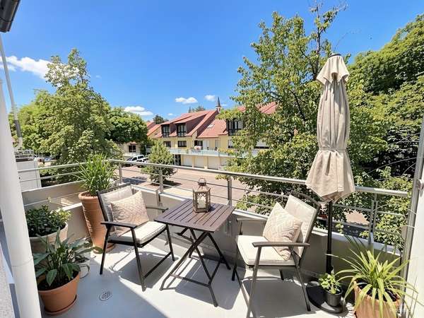 Ihr Sonnenbalkon an der Laubenheimer Höhe -  helle 3 Zimmerwohnung mit perfekter Raumaufteilung — Bild 5 von 18