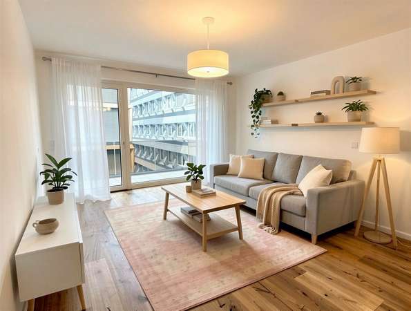Erstbezug mit Rheinblick – 1-Zimmer Wohnung am Mainzer Zollhafen — Bild 2 von 10