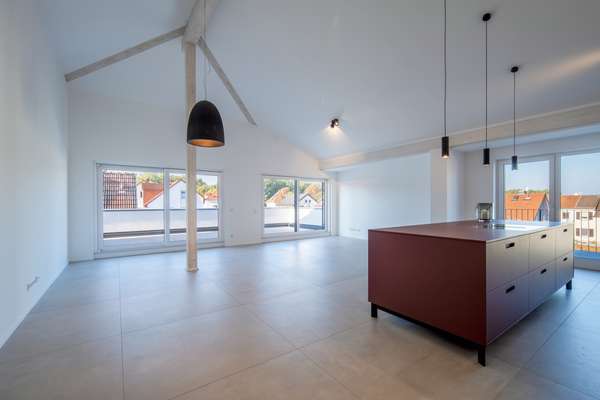 Exklusive barrierefreie Neubau-Penthousewohnung mit 3 Dachterrassen in Altrheinnähe — Bild 4 von 37