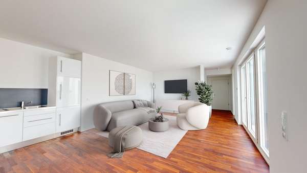 Einzigartige Gelegenheit: Traumwohnung am Winterhafen mit atemberaubendem Ausblick! — Bild 7 von 26