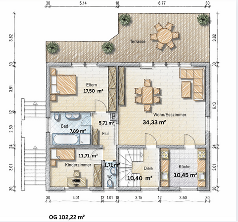 Zwei Häuser auf ca. 1.025 m² – Mehrfamilienhaus + Altbau mit Entwicklungs- und Renditepotenzial — Bild 41 von 42