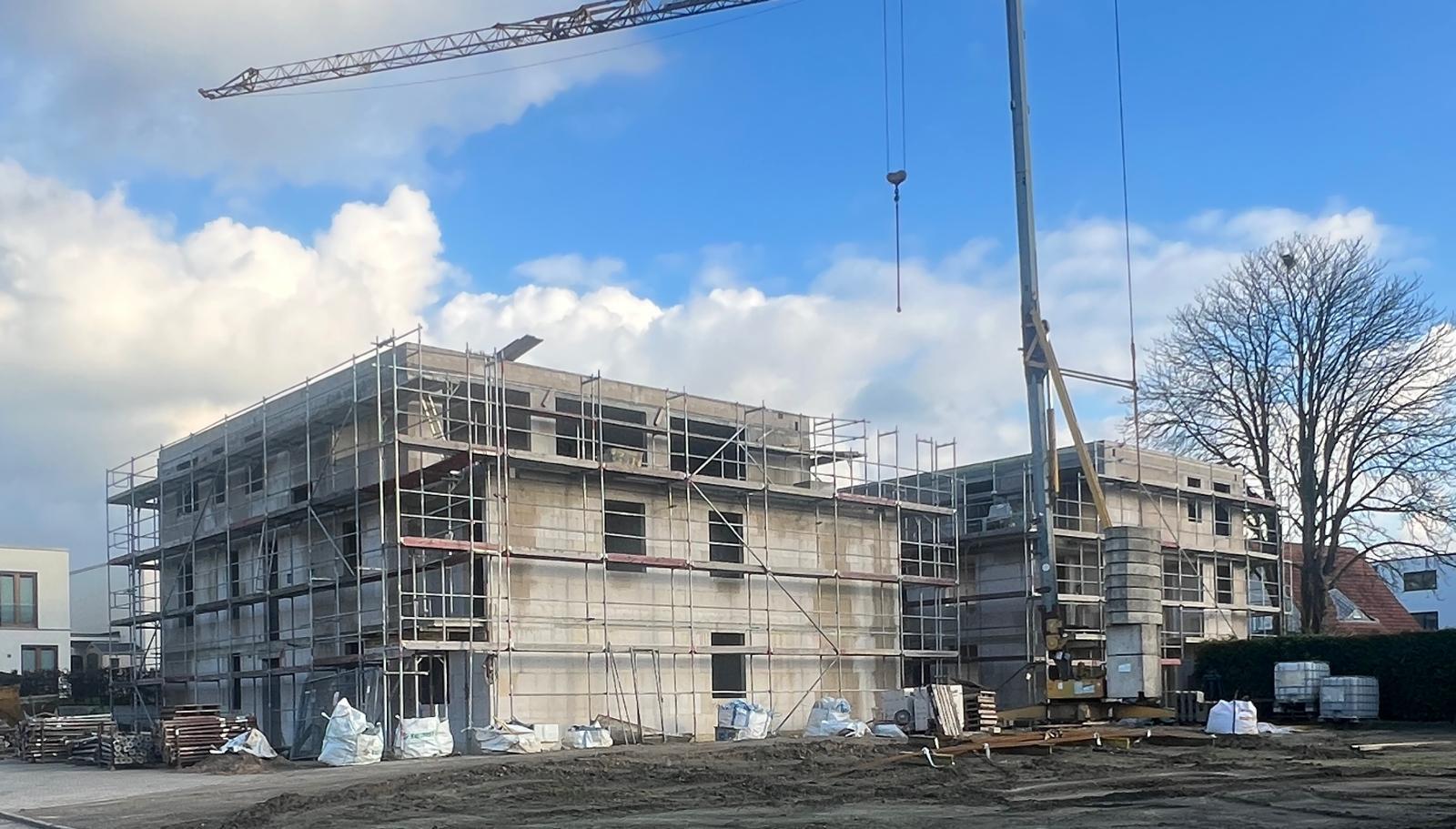 Neubauprojekt mit 16 modernen barrierefreie Mietwohnungen in Herford