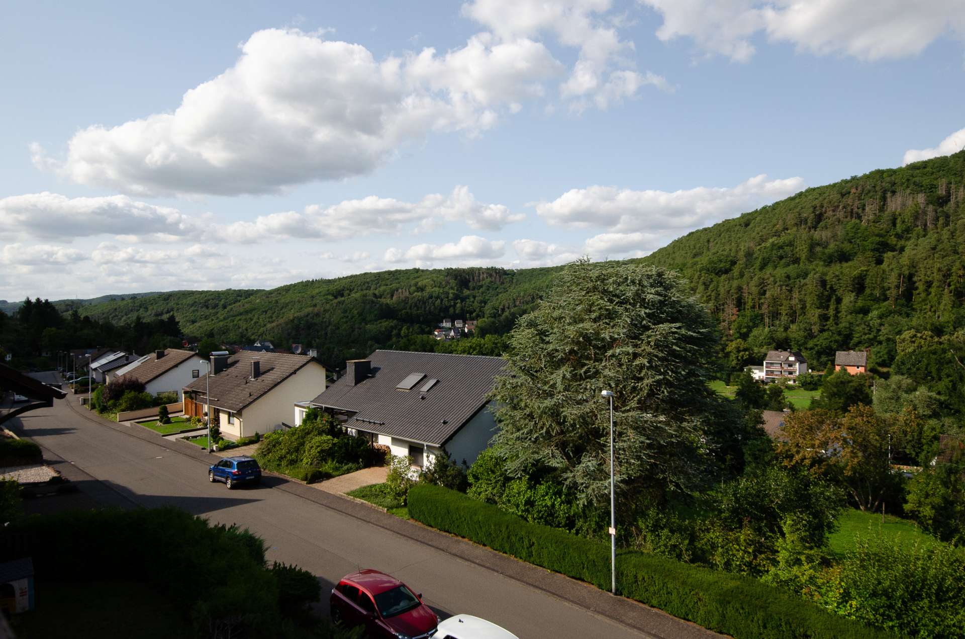Aussicht Balkon Front
