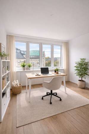 Moderne Bürofläche im historischen Mönckeberghaus