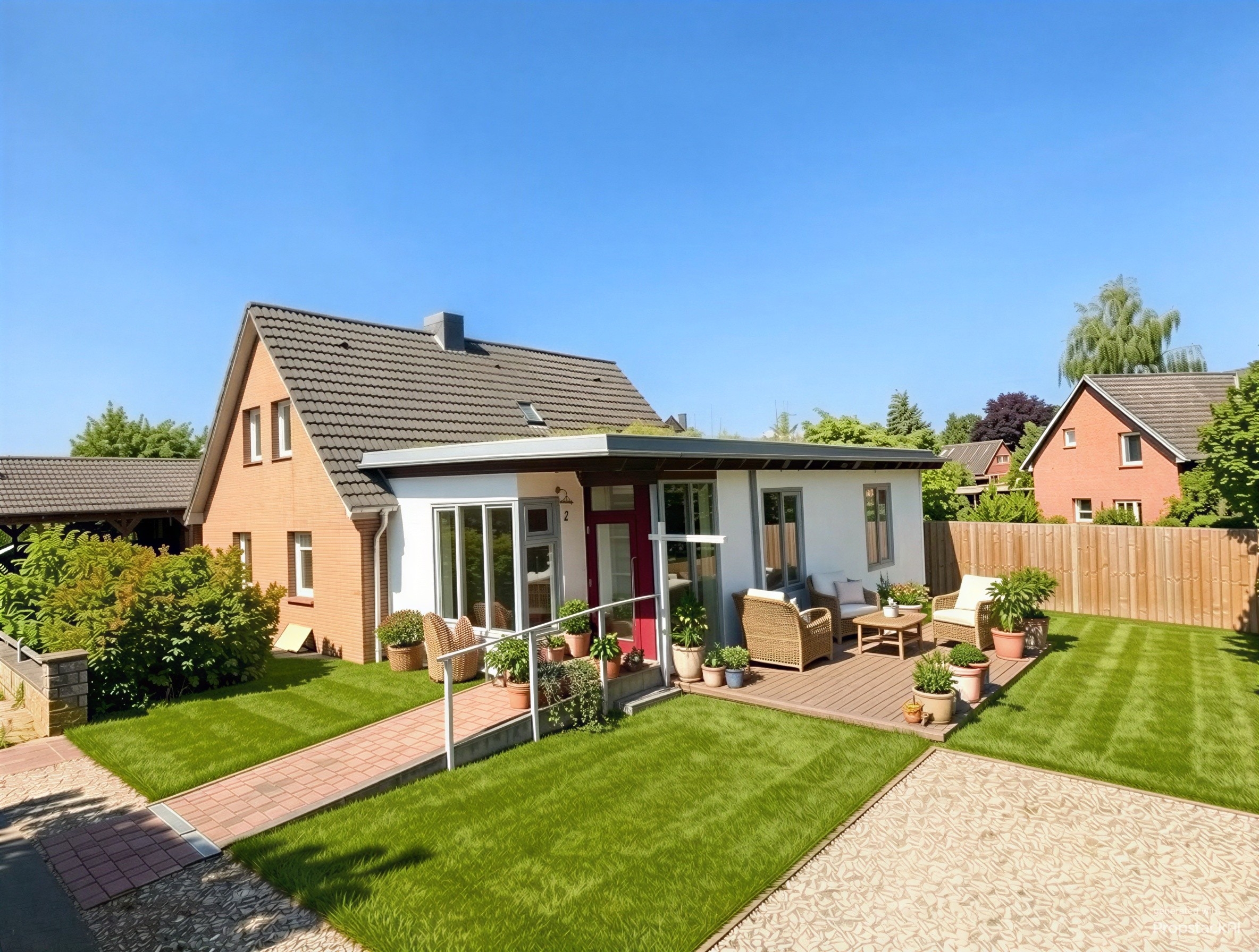 Einfamilienhaus mit Architektenanbau aus 2012/13 - Thumbnail 4