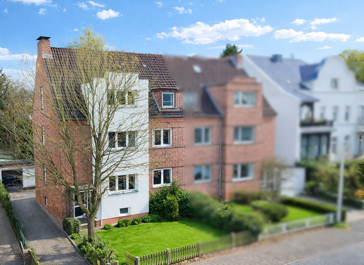 Gepflegtes & ehrliches Mehrfamilienhaus mit 3 Wohneinheiten in Kiel - Hassee